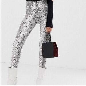 ASOS SNAKE SKIN JEGGING